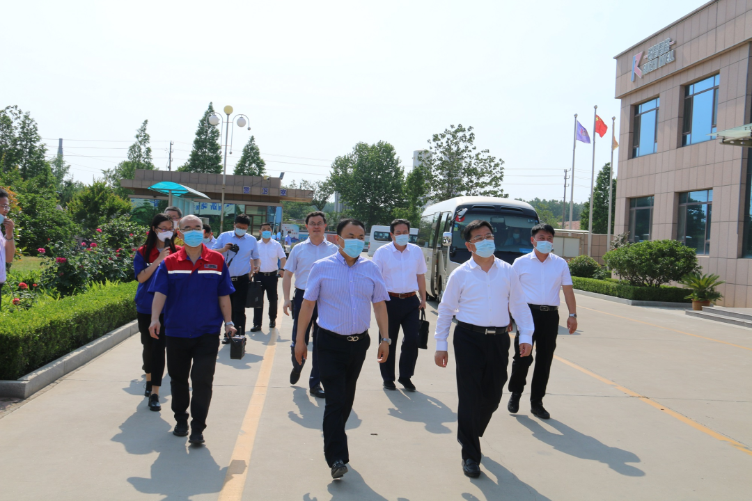 青島市市委常委、政法委書記程德智一行到定點包聯(lián)企業(yè)銳智智能，實地調(diào)研、紓困解難！